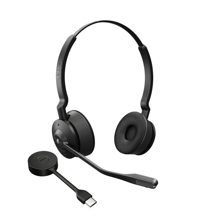 Jabra Engage 55 SE MS Stereo USB-C Headset with Charging Stand Jabra Engage 55 SE MS Stereo USB-C Headset with Charging Stand